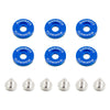 Mishimoto Large Fender Washer Kit (6pcs) - Blue