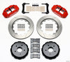 Wilwood Narrow Superlite 4R Rear Kit 14.00in Red 97-04 Corvette C5/Z06 05-13 C6