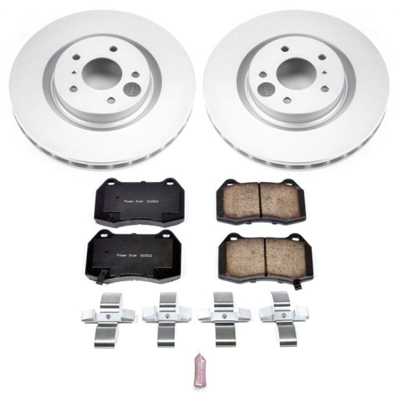 Power Stop 03-04 Infiniti G35 Front Z17 Evolution Geomet Coated Brake Kit