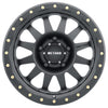 Method MR304 Double Standard 17x8.5 0mm Offset 5x5 94mm CB Matte Black Wheel