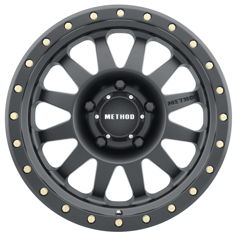 Method MR304 Double Standard 18x9 +25mm Offset 5x150 116.5mm CB Matte Black Wheel