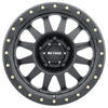 Method MR304 Double Standard 15x8 -24mm Offset 5x4.5 83mm CB Matte Black Wheel