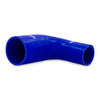 Mishimoto Silicone Reducer Coupler 90 Degree 1.75in to 2.5in - Blue