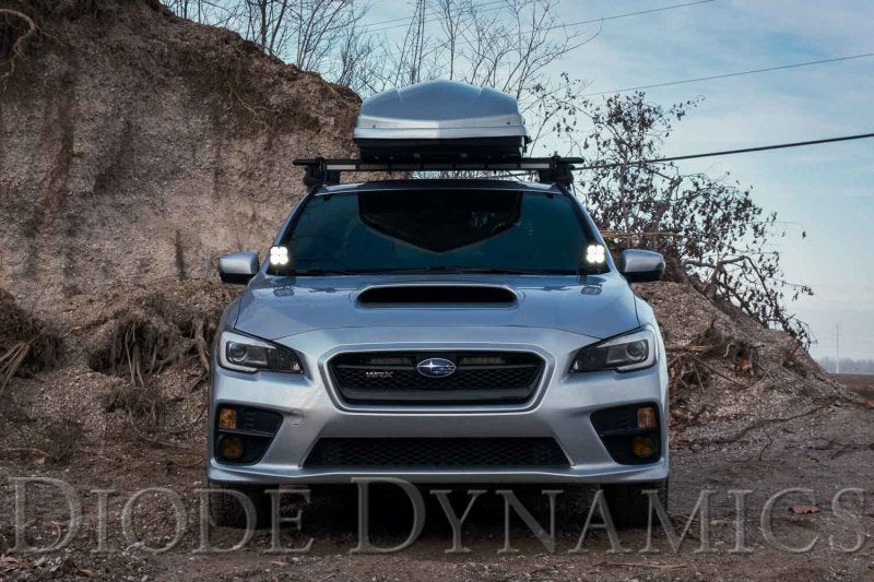 Diode Dynamics 15-21 Subaru WRX/STi Pro Stage Series 2in LED Ditch Light Kit - Yellow Combo