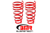 BMR 10-15 5th Gen Camaro V6 Rear Lowering Springs - Red