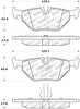 StopTech Street Touring 01-02 BMW Z3 / 03-09 Z4 / 10/90-07 3 Series Rear Brake Pads