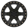 Method MR310 Con6 17x8.5 0mm Offset 6x135 87mm CB Matte Black Wheel