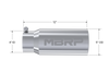 MBRP Universal Tip 5 O.D. Rolled Straight 4 inlet 12 length