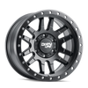 Dirty Life 9309 Canyon Pro 17x9/6x135 BP/0mm Offset/87.1mm Hub Matte Black Wheel - Beadlock