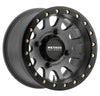 Method MR401 UTV Beadlock 14x7 / 4+3/13mm Offset / 4x136 / 106mm CB Titanium Wheel- Matte Black Ring