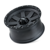 ION Type 134 18x9 / 5x139.7 BP / 0mm Offset / 108mm Hub Matte Gunmetal/Black Beadlock Wheel