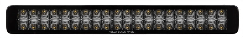 Hella Universal Black Magic 21in Double Light Bar - Driving Beam