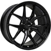 Enkei TSR-X 20x9.5 40mm Offset 5x114.3 BP Gloss Black Wheel