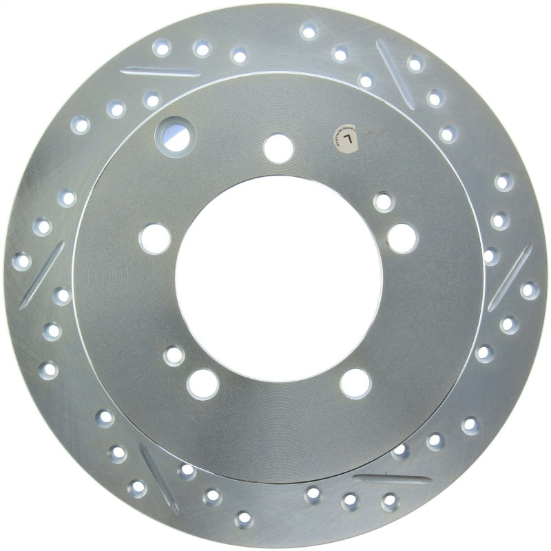 StopTech Select Sport Drilled & Slotted Rotor - Rear Left