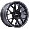 BBS CH-RII 20x10.5 5x120 ET35 Satin Black Center Platinum Lip SS Rim Prot Wheel -82mm PFS/Clip Req