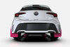 Rally Armor 13-18 & 2019 USDM Ford Fiesta ST Pink Mud Flap BCE Logo