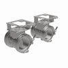 MagnaFlow 2018 Ford Mustang V8-5.0LGAS Exhaust Acc - 2.5in ID/OD - 304SS - Integrated V-Band Flanges