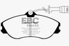 EBC 91-92 Audi 100 Quattro 2.3 (Girling) Yellowstuff Front Brake Pads