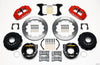 Wilwood Narrow Superlite 4R Rear P-Brk Kit 12.88in Red Chevy 12 Bolt-Spec 3.15in Brng