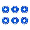 Mishimoto Small Fender Washer Kit (6pcs) - Blue