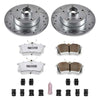 Power Stop 94-99 Volkswagen Golf Rear Z26 Street Warrior Brake Kit