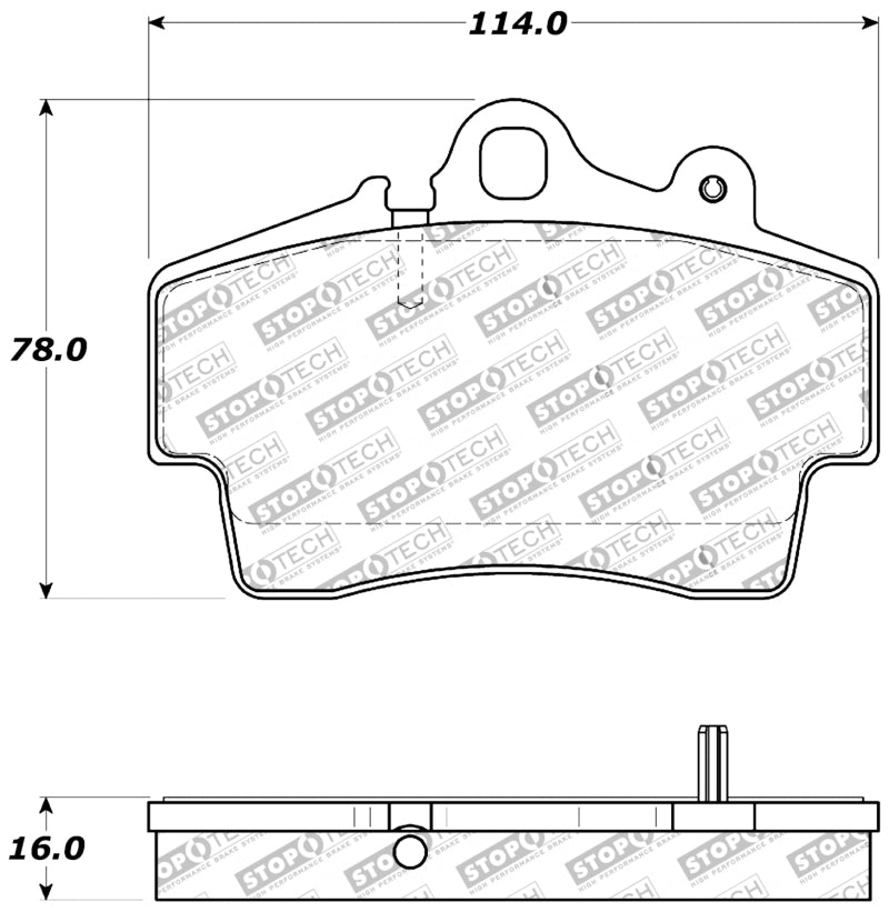 StopTech Performance Brake Pads