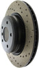 StopTech 07-10 BMW 335i Cross Drilled Left Rear Rotor