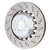 SHW 20-21 BMW X3 M 3.0L Right Rear Cross-Drilled Lightweight Brake Rotor (34118054828)