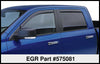 EGR 2016-2017 Toyota Tacoma In-Channel Window Visors - Smoked (575081)