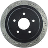 StopTech 97-10 Chevy Corvette Slotted & Drilled Rear Right Rotor