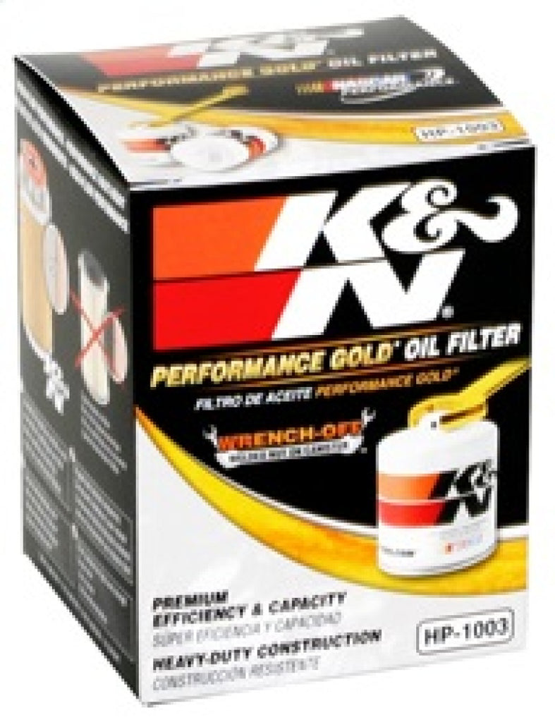 K&N 03-09 Scion tC / 00-05 Celica GT/GT-S Performance Gold Oil Filter