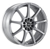 Enkei EDR9 18x7.5 5x100/114.3 38mm Offset 72.6 Bore Diameter Silver Wheel