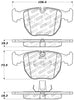 StopTech Performance 00-04 BMW M5 E39 / 00-06 X5 / 03-05 Range Rover HSE Front Brake Pads