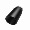 MagnaFlow Tip Stainless Black Coated Single Wall Round Single Outlet 5in Dia 4in Inlet 13in L