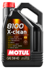 Motul 5L Synthetic Engine Oil 8100 5W40 X-CLEAN C3 -505 01-502 00-505 00-LL04