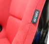 NRG FRP Bucket Seat (Red Cloth) - Large