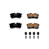 Power Stop 14-19 Ford Fiesta Rear Z17 Evolution Ceramic Brake Pads w/Hardware