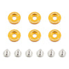 Mishimoto Large Fender Washer Kit (6pcs) - Gold