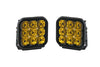 Diode Dynamics SS5 LED Pod Sport - Yellow Spot (Pair)