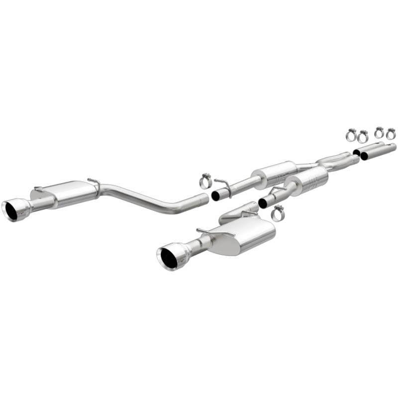 MagnaFlow 19-20 Dodge Charger GT 3.6L V6 Dual Exit Polished Tip Street Series Cat-Back Exhaust