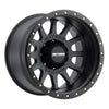 Method MR605 NV 20x10 -24mm Offset 8x6.5 121.3mm CB Matte Black Wheel