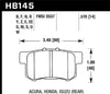 Hawk 06+ Civic Si HPS Street Rear  Brake Pads