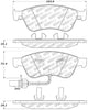 StopTech Street Touring 07-10 Audi S6/S8 Front Brake Pads