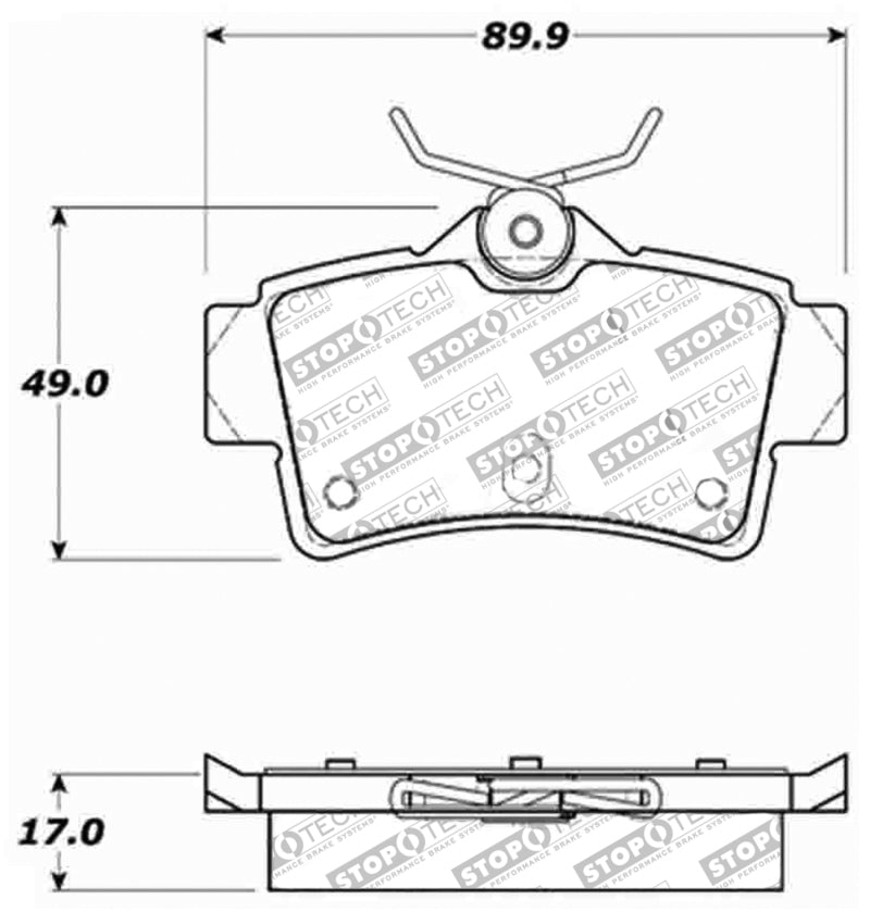 StopTech Performance Brake Pads