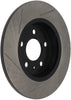 StopTech Power Slot 09-10 Audi A4/A4 Quattro / 08-10 A5 / 10 S4 Rear Right Slotted Rotor