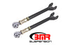 BMR 08-17 Challenger Lower Trailing Arms w/ On-Car Adj. Rod Ends - Black Hammertone