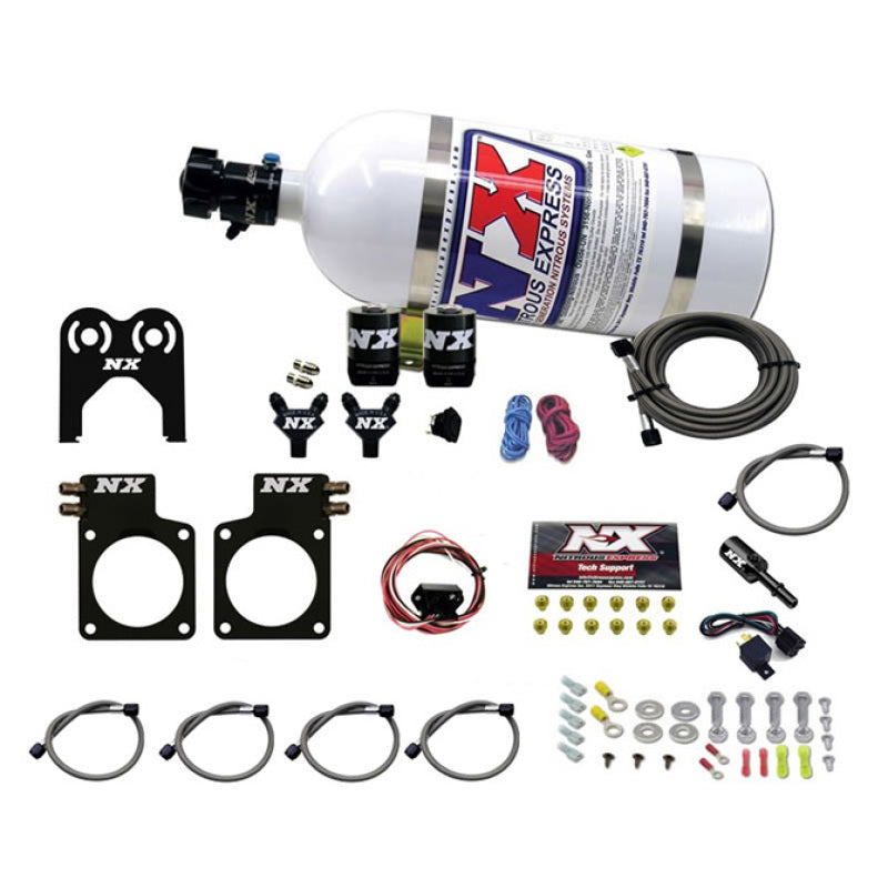 Nitrous Express Nissan GT-R Nitrous Plate Kit (35-300HP) w/10lb Bottle