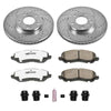 Power Stop 06-12 Mitsubishi Eclipse Front Z26 Street Warrior Brake Kit