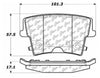 StopTech Sport Brake Pads w/Shims and Hardware