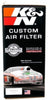 K&N Round Air Filter Assembly 12in ID / 3.063in Height / 5.125in Neck Flange / 7/8in Drop Base